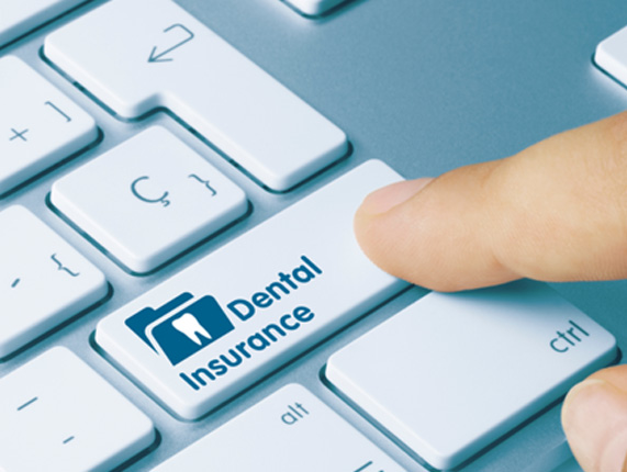 Keyboard with dental insurance key